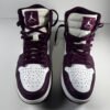 Nike Air Jordan 1 High Golf Bordeaux White Silver DQ0660-103 Men's Size 9.5