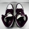 Nike Air Jordan 1 High Golf Bordeaux White Silver DQ0660-103 Men's Size 9.5