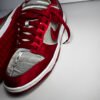 Nike Dunk Low Retro Premium Satin Team Red DX5931-001 Men's Size 9.5 (W 11)