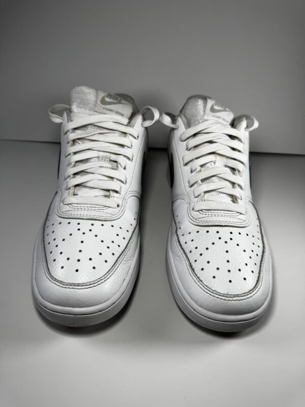 Nike Court Vision Low Triple White CD5434-111 Men's Size 10