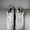 Nike Court Vision Low White Red Black Camo Sole Sneakers Men's Size 8.5