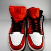 Jordan 1 Zoom Air CMFT Orange Black White Sneakers Men's Size 8.5