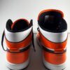 Jordan 1 Zoom Air CMFT Orange Black White Sneakers Men's Size 8.5